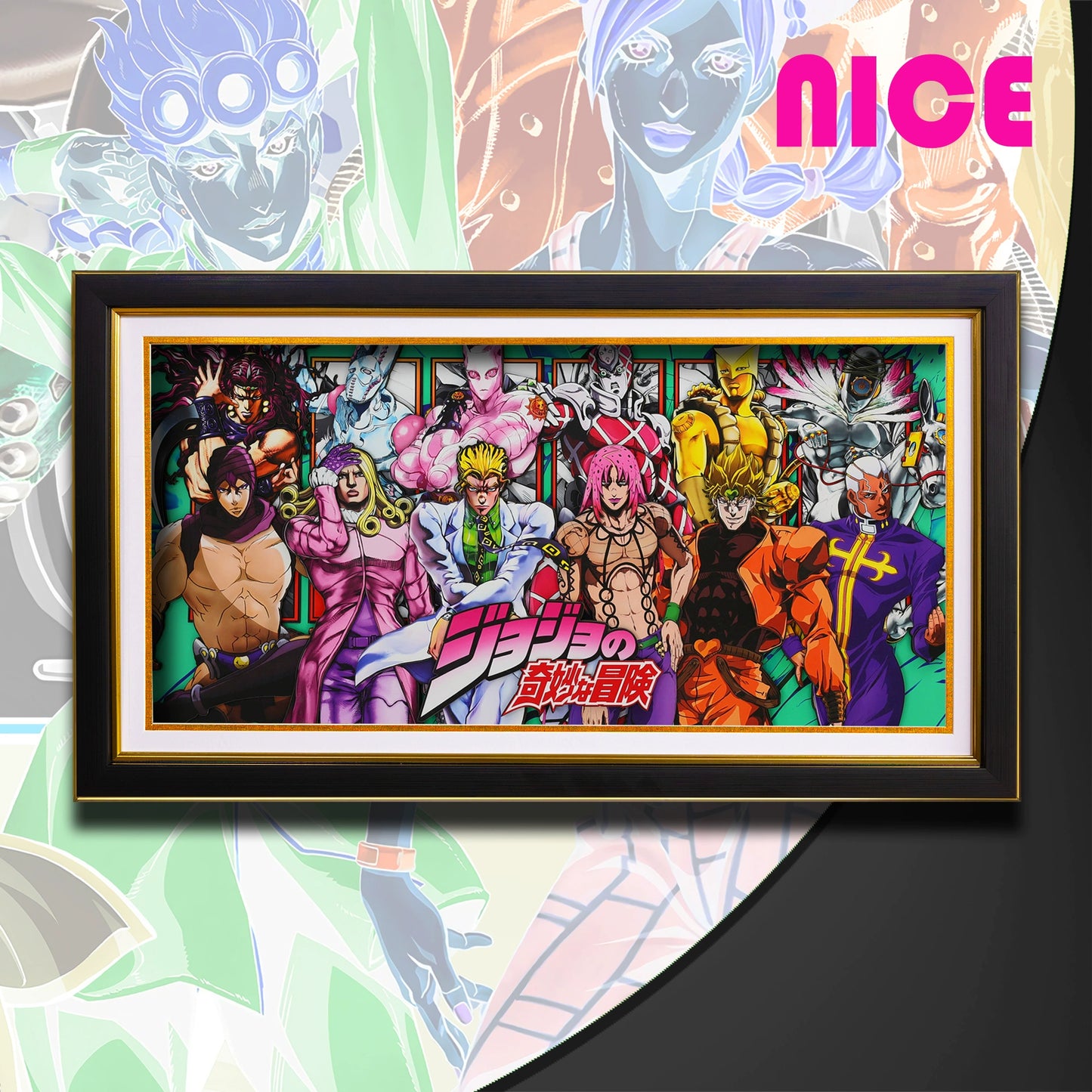 3D JOJO Family portraits