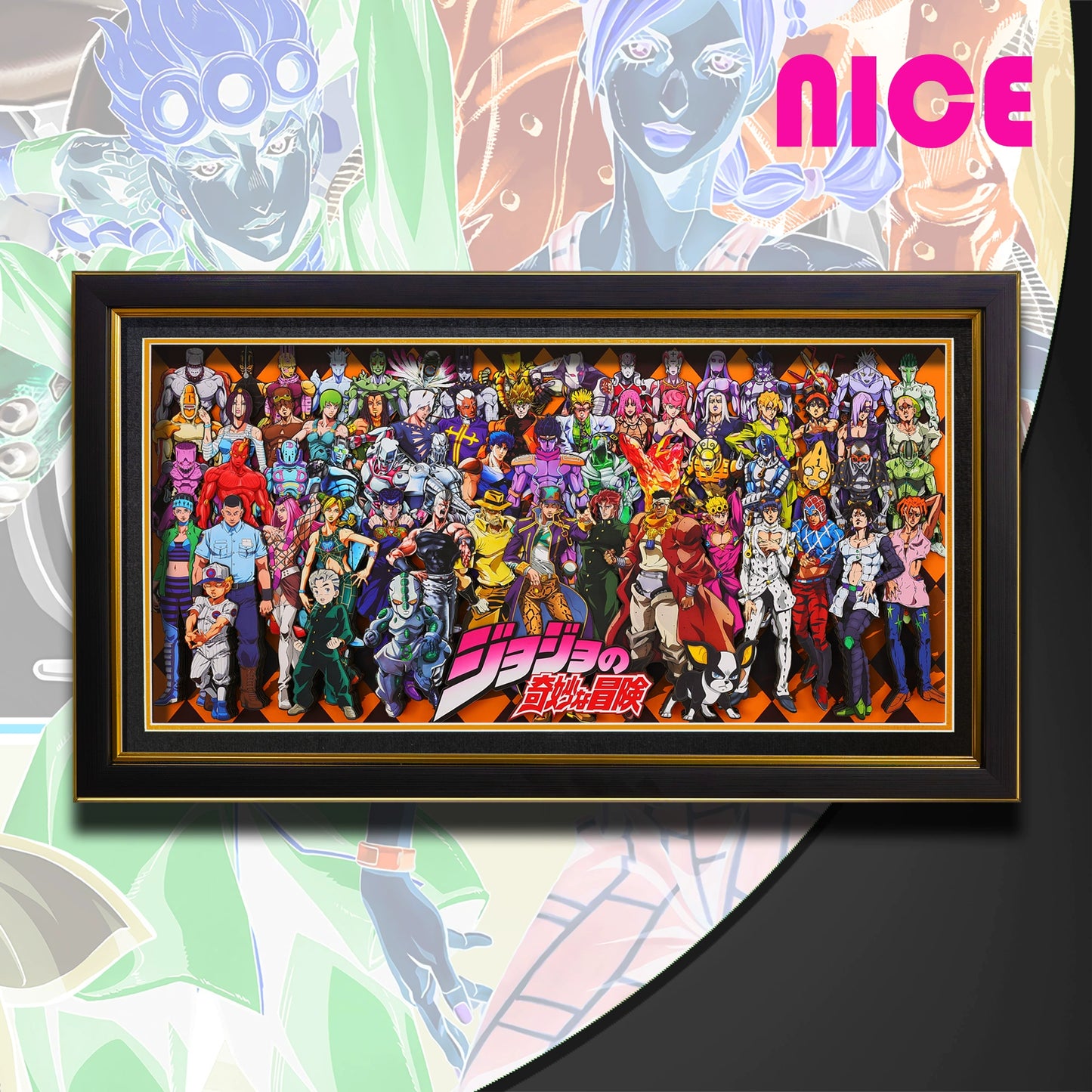 3D JOJO Family portraits