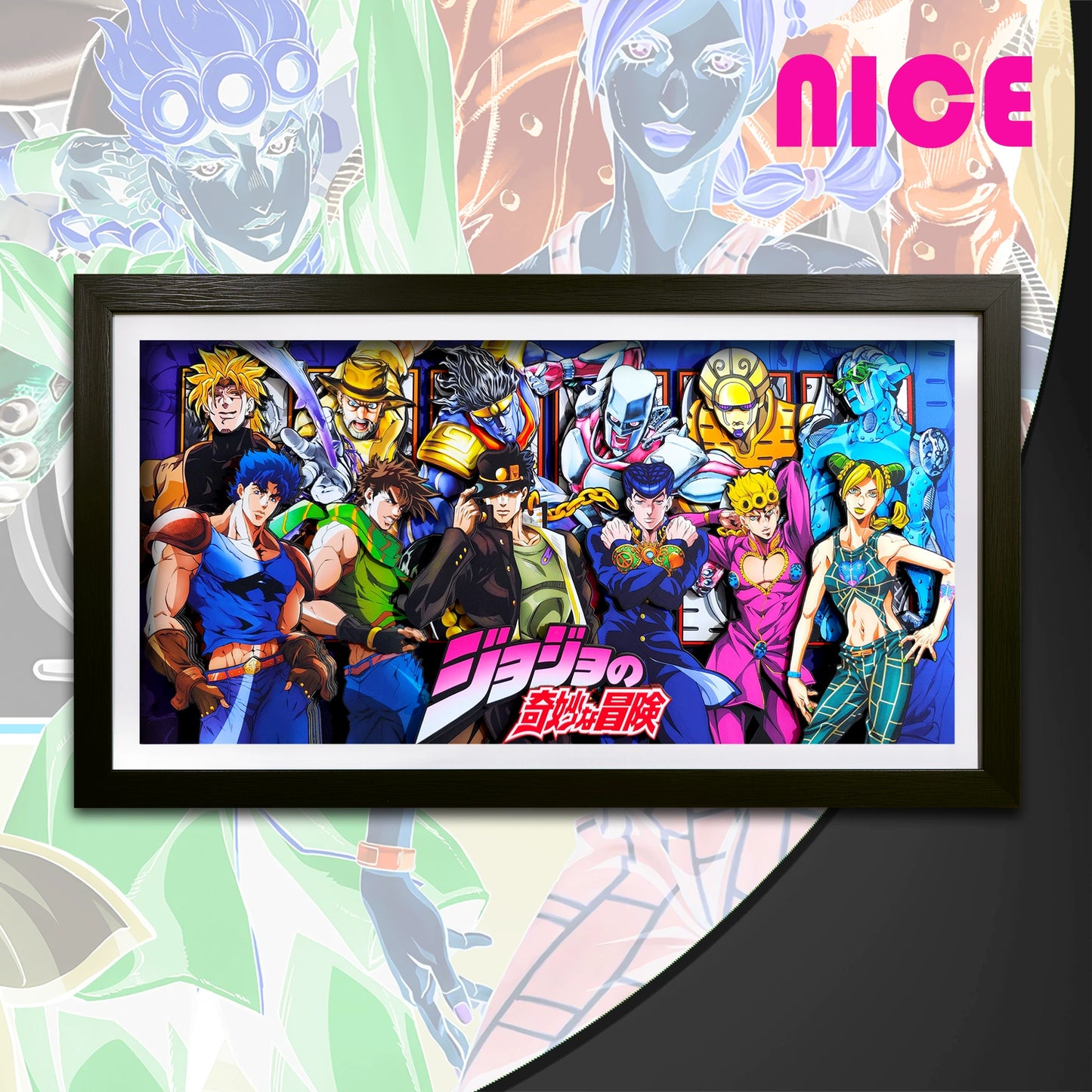 3D JOJO Family portraits