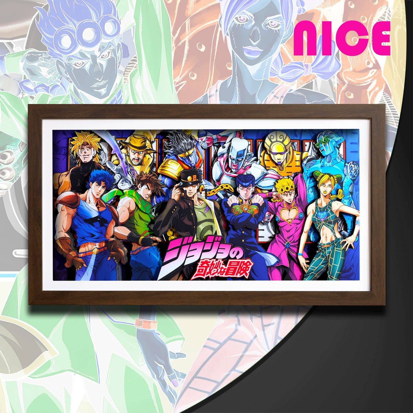 3D JOJO Family portraits