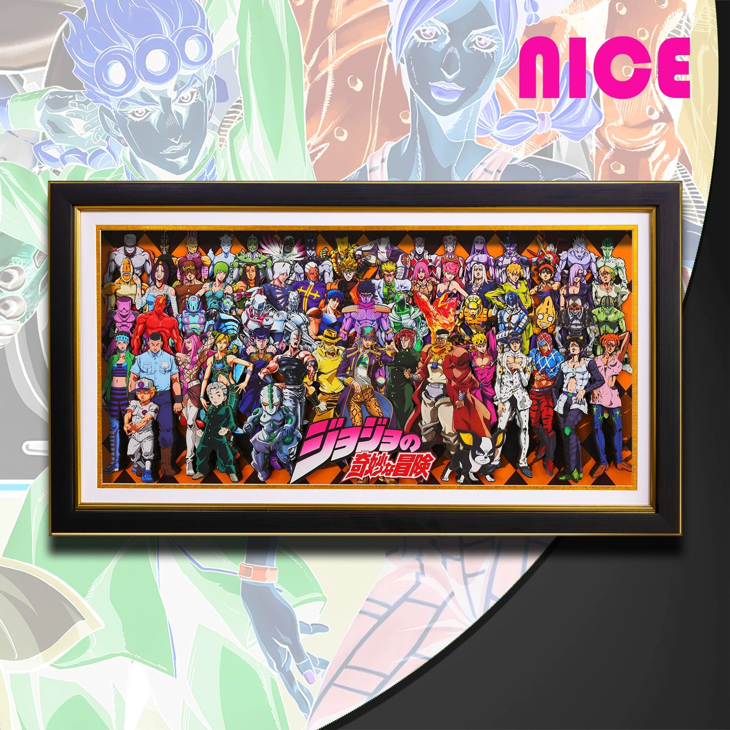 3D JOJO Family portraits