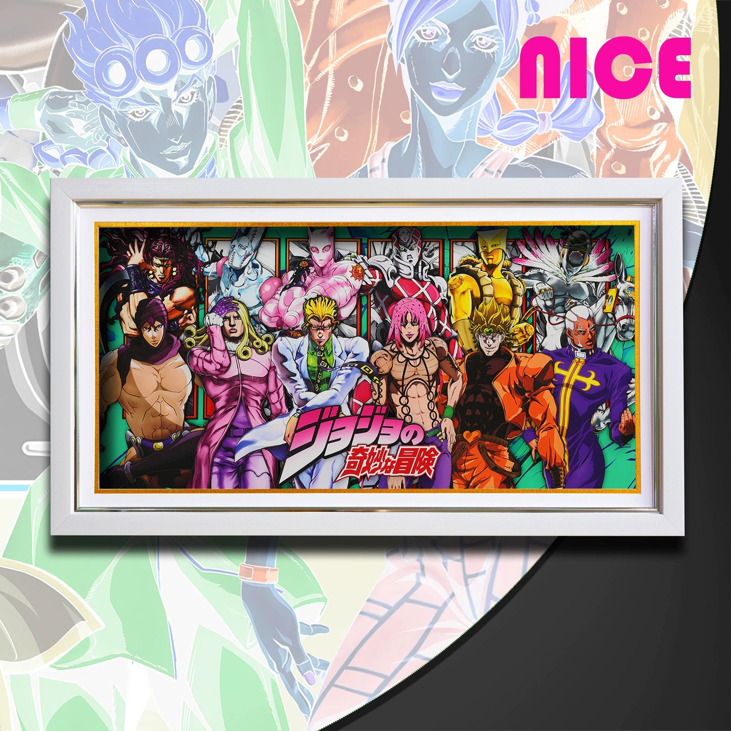 3D JOJO Family portraits