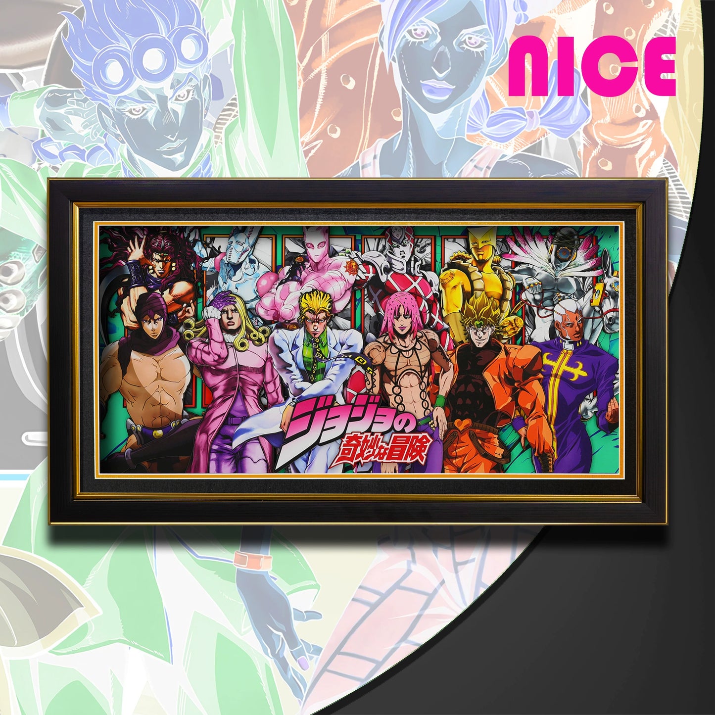 3D JOJO Family portraits