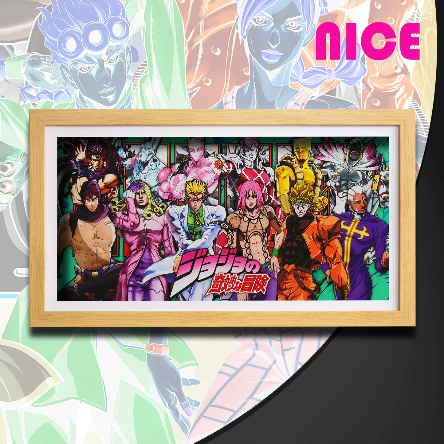 3D JOJO Family portraits