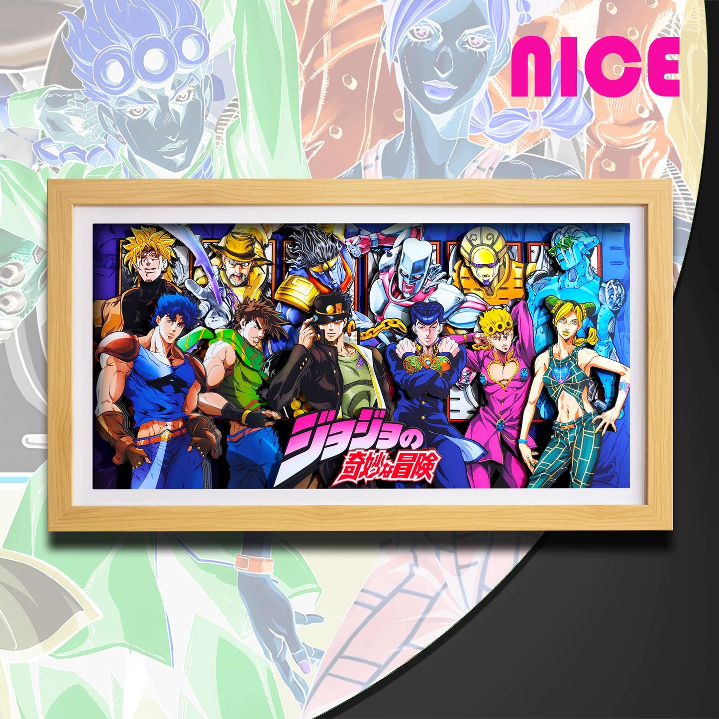 3D JOJO Family portraits