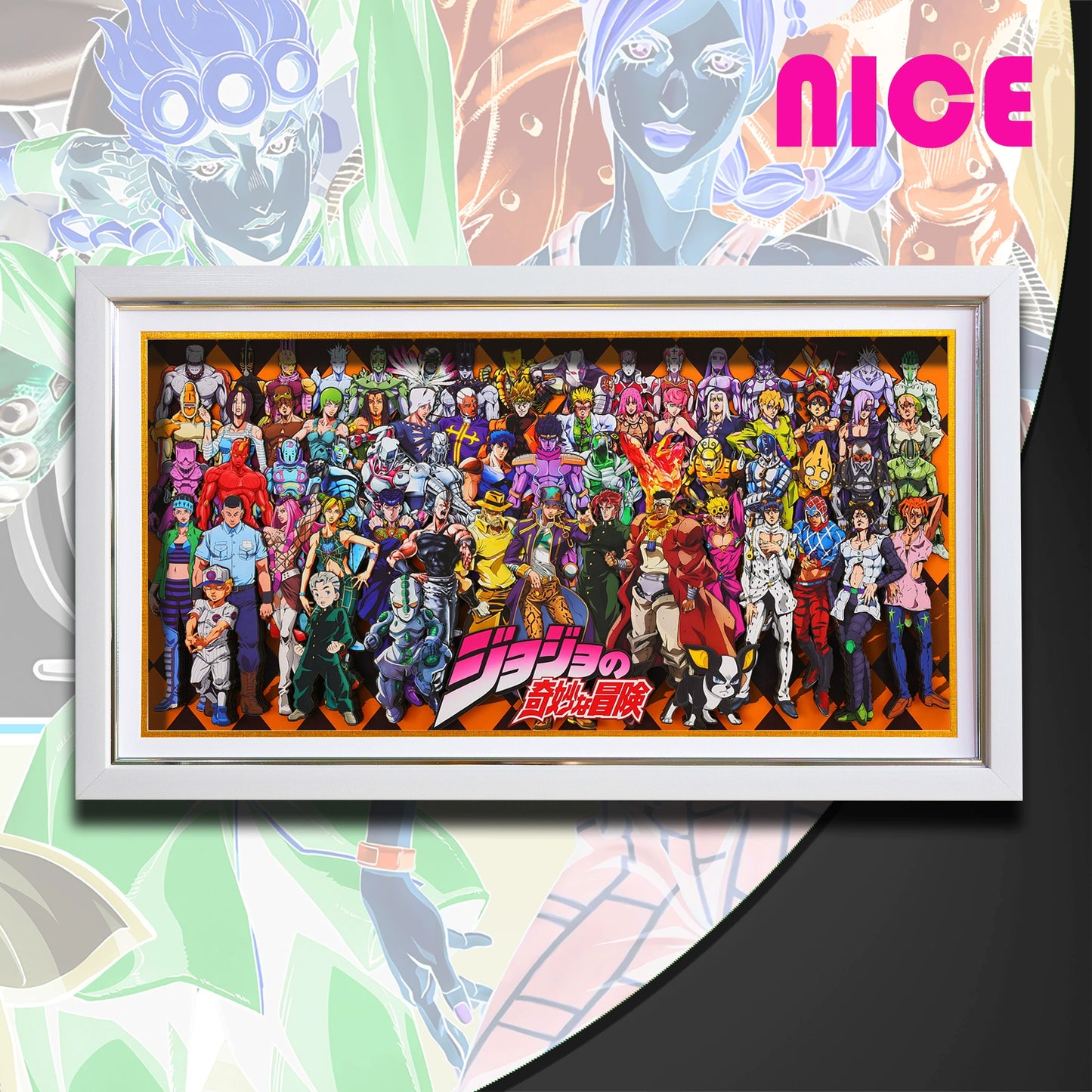 3D JOJO Family portraits