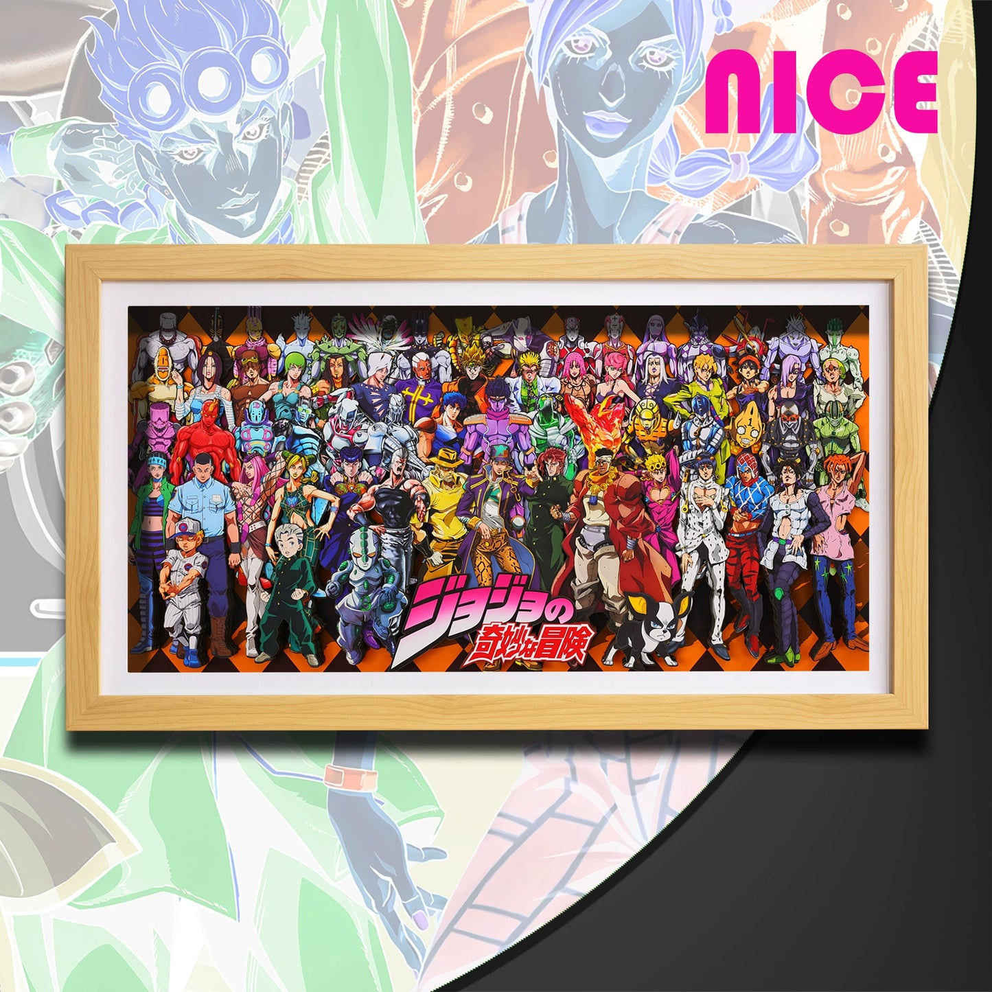 3D JOJO Family portraits