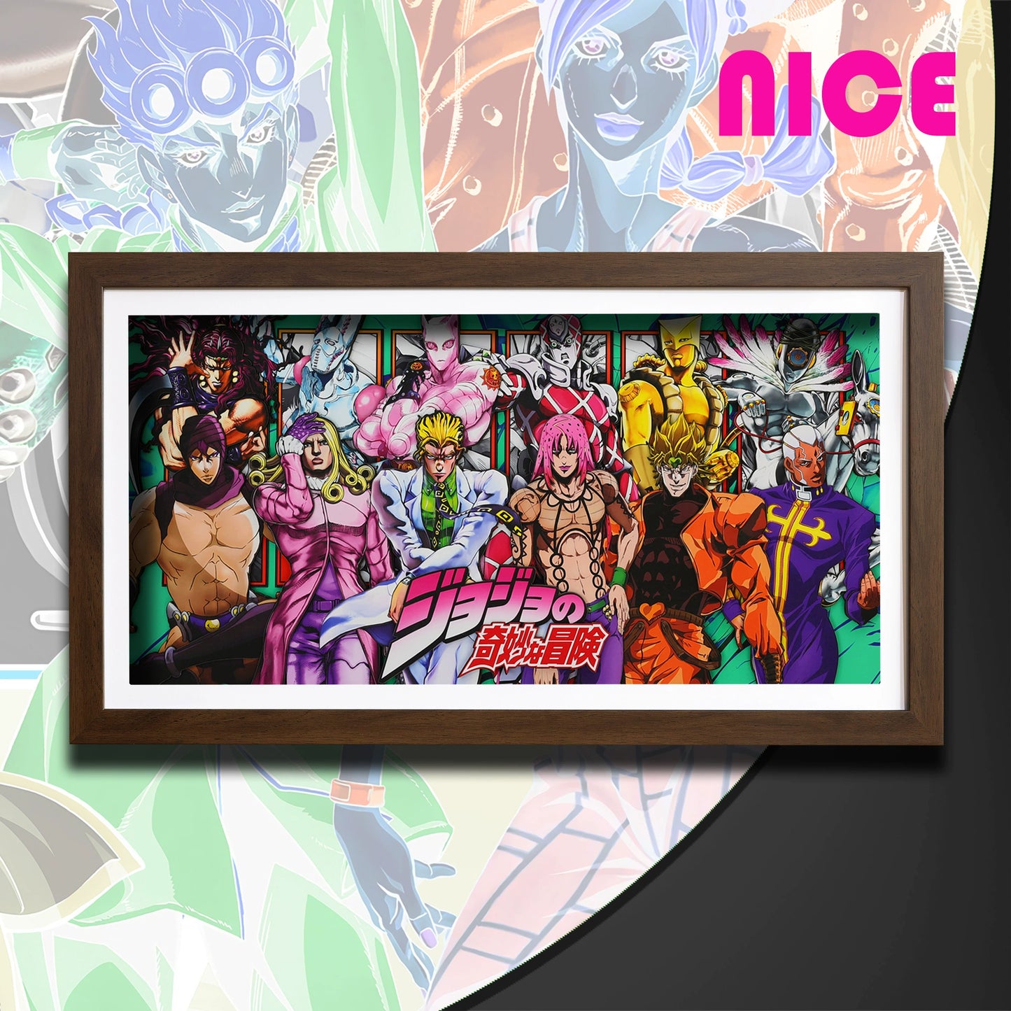 3D JOJO Family portraits