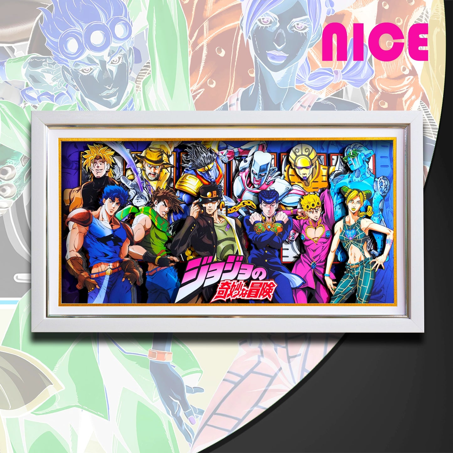 3D JOJO Family portraits