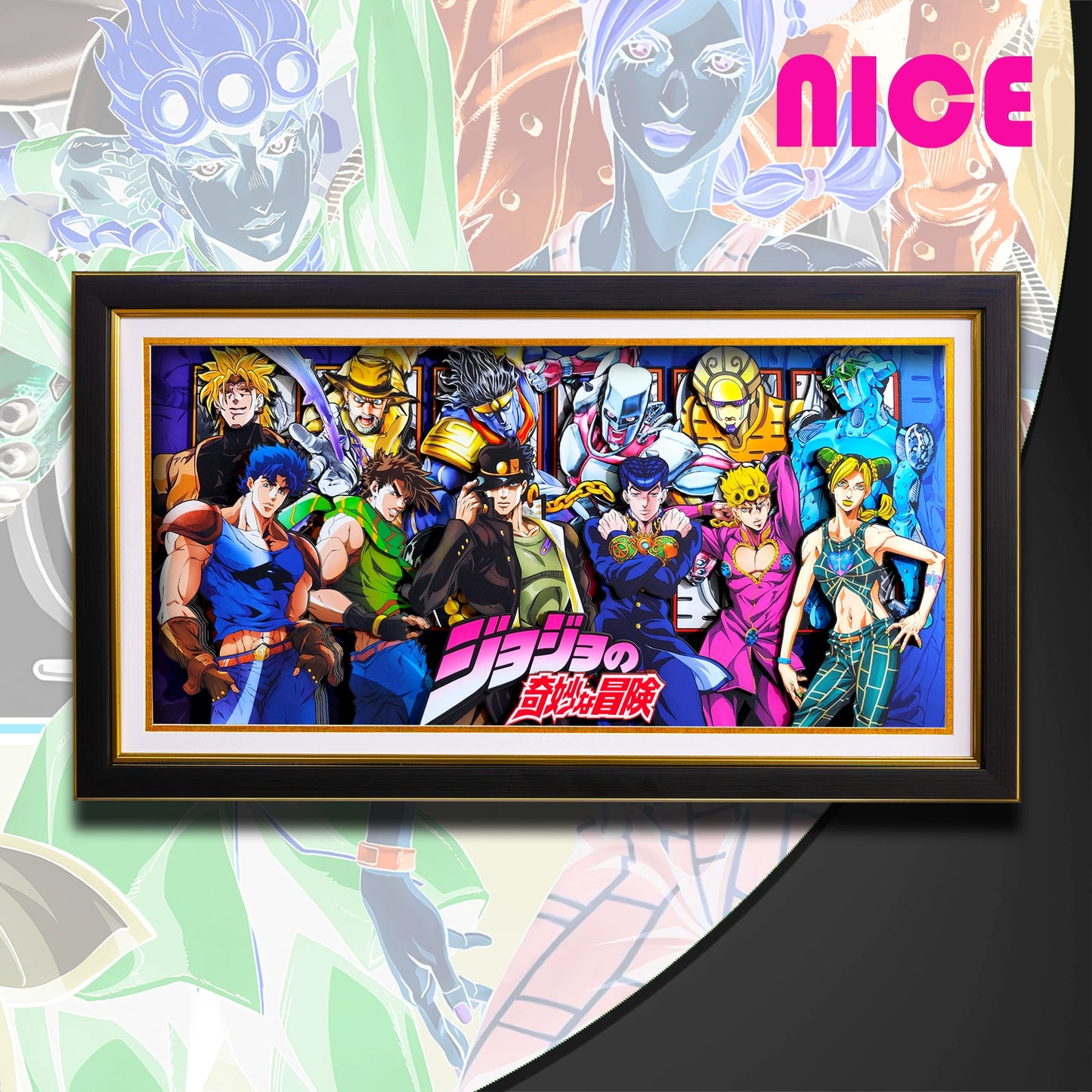 3D JOJO Family portraits