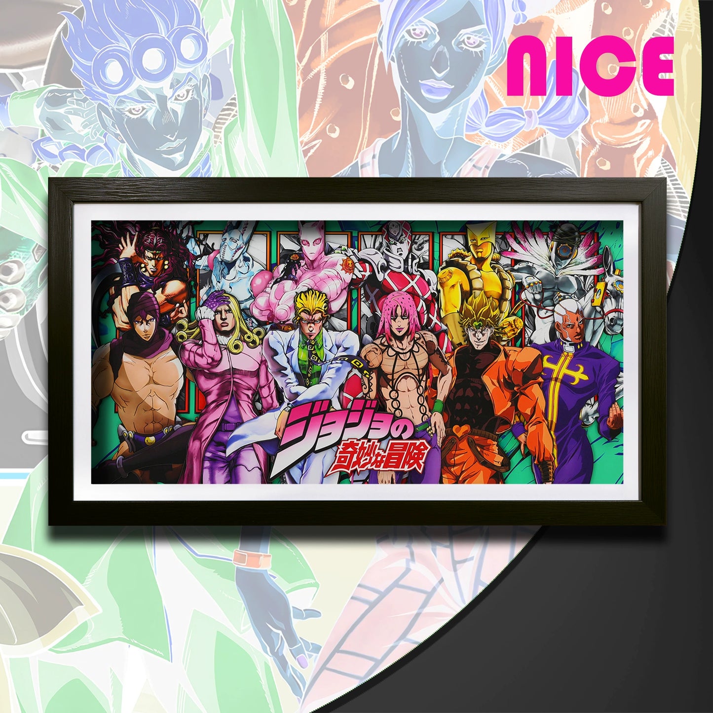 3D JOJO Family portraits