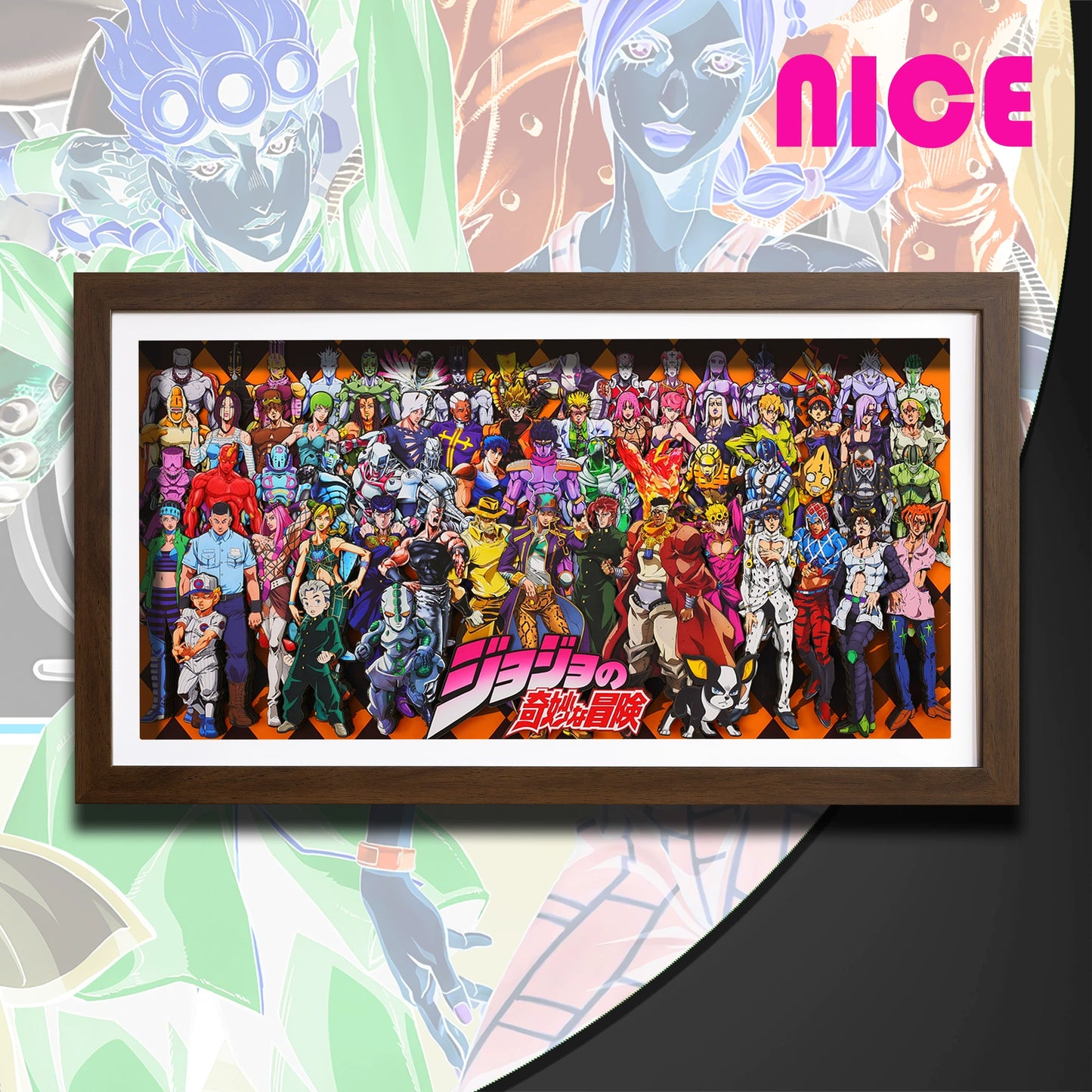 3D JOJO Family portraits