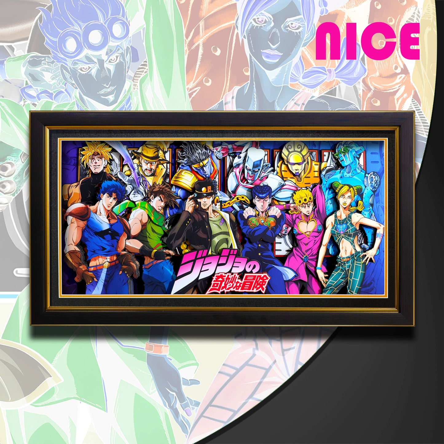 3D JOJO Family portraits