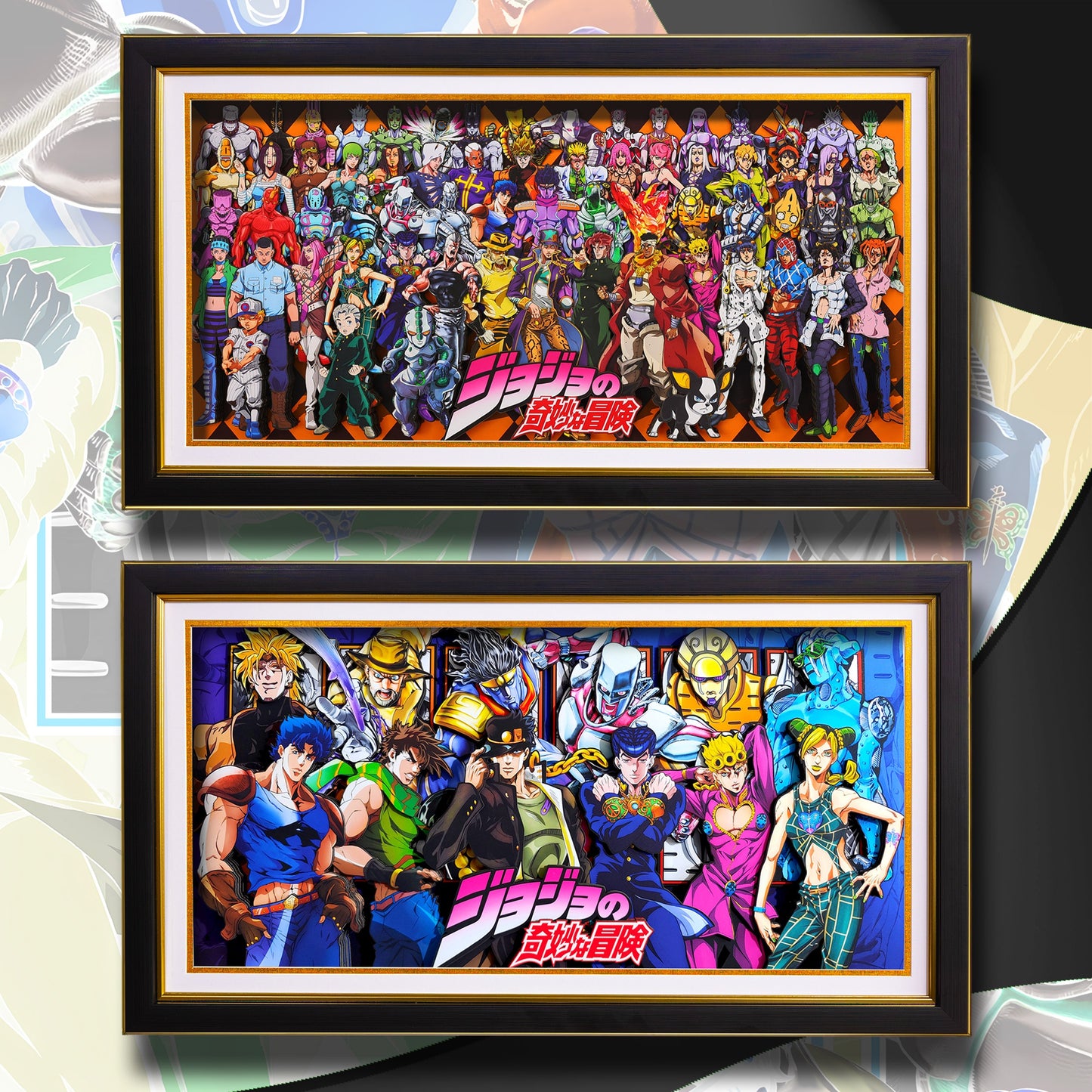 3D JOJO Family portraits