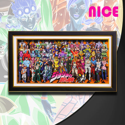 3D JOJO Family portraits