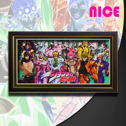 3D JOJO Family portraits