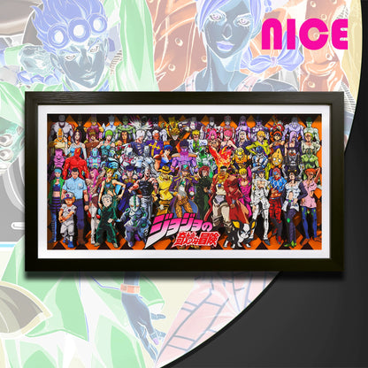3D JOJO Family portraits