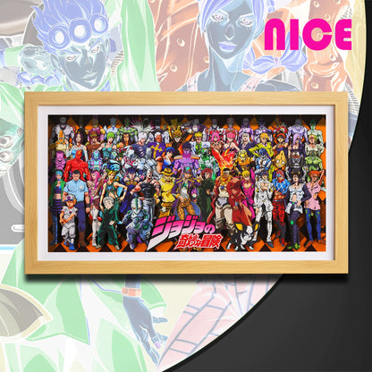 3D JOJO Family portraits