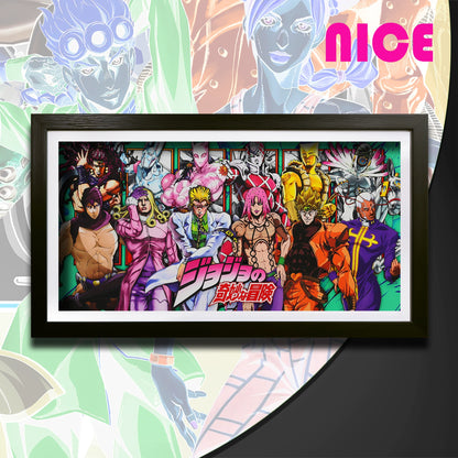 3D JOJO Family portraits