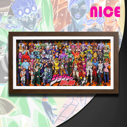 3D JOJO Family portraits