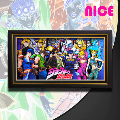 3D JOJO Family portraits