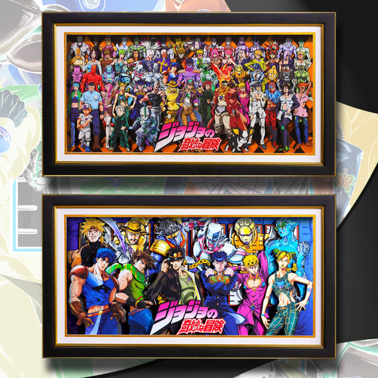 3D JOJO Family portraits
